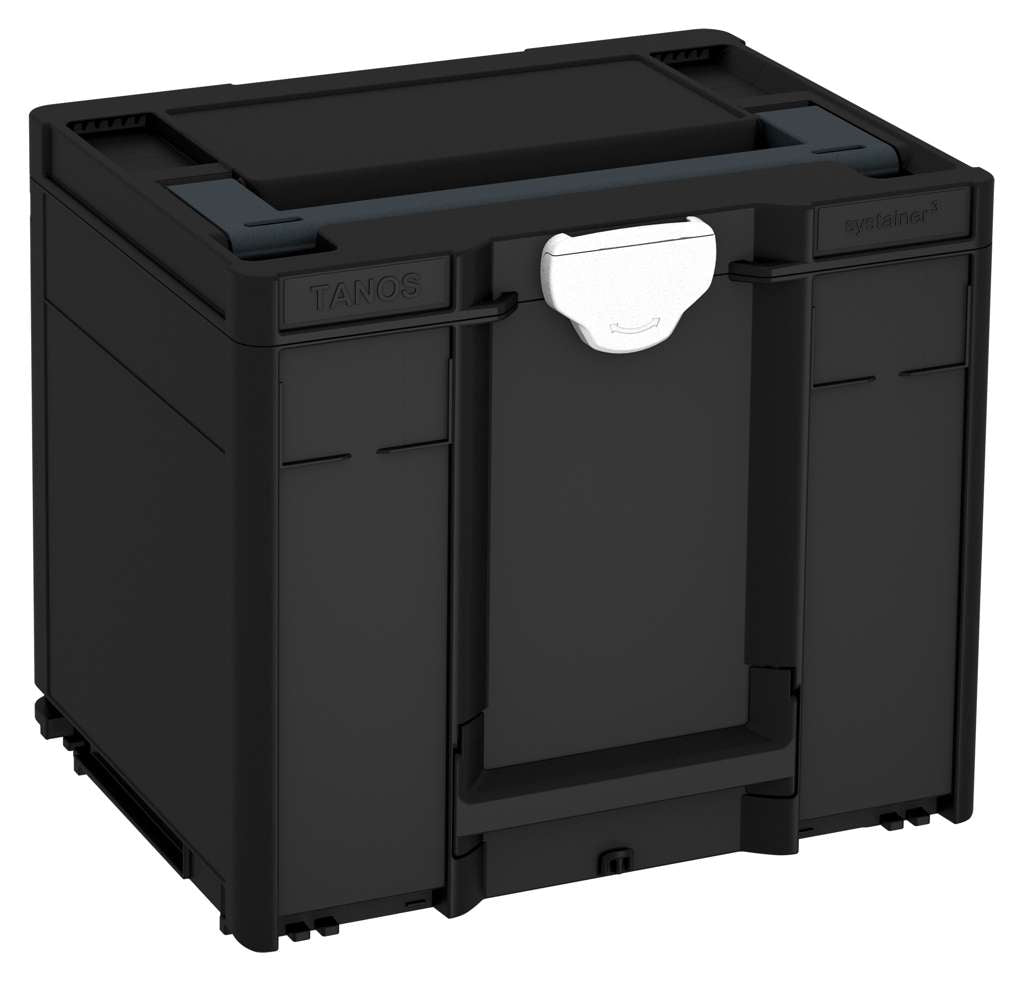 Systainer³ M 337, Black with Anthracite lid handle and White catches
