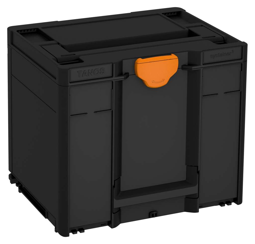 Systainer³ M 337, Black with Deep Orange catches