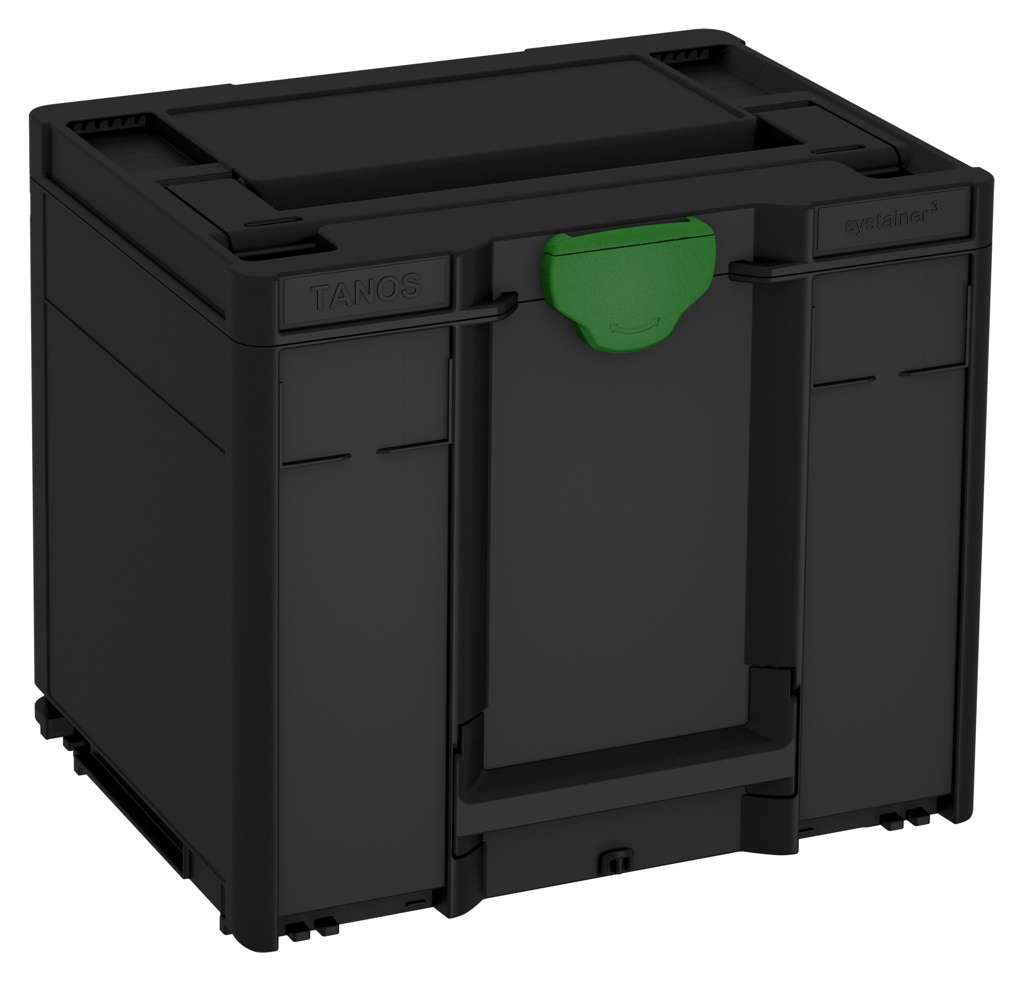 Systainer³ M 337, Black with Emerald Green catches