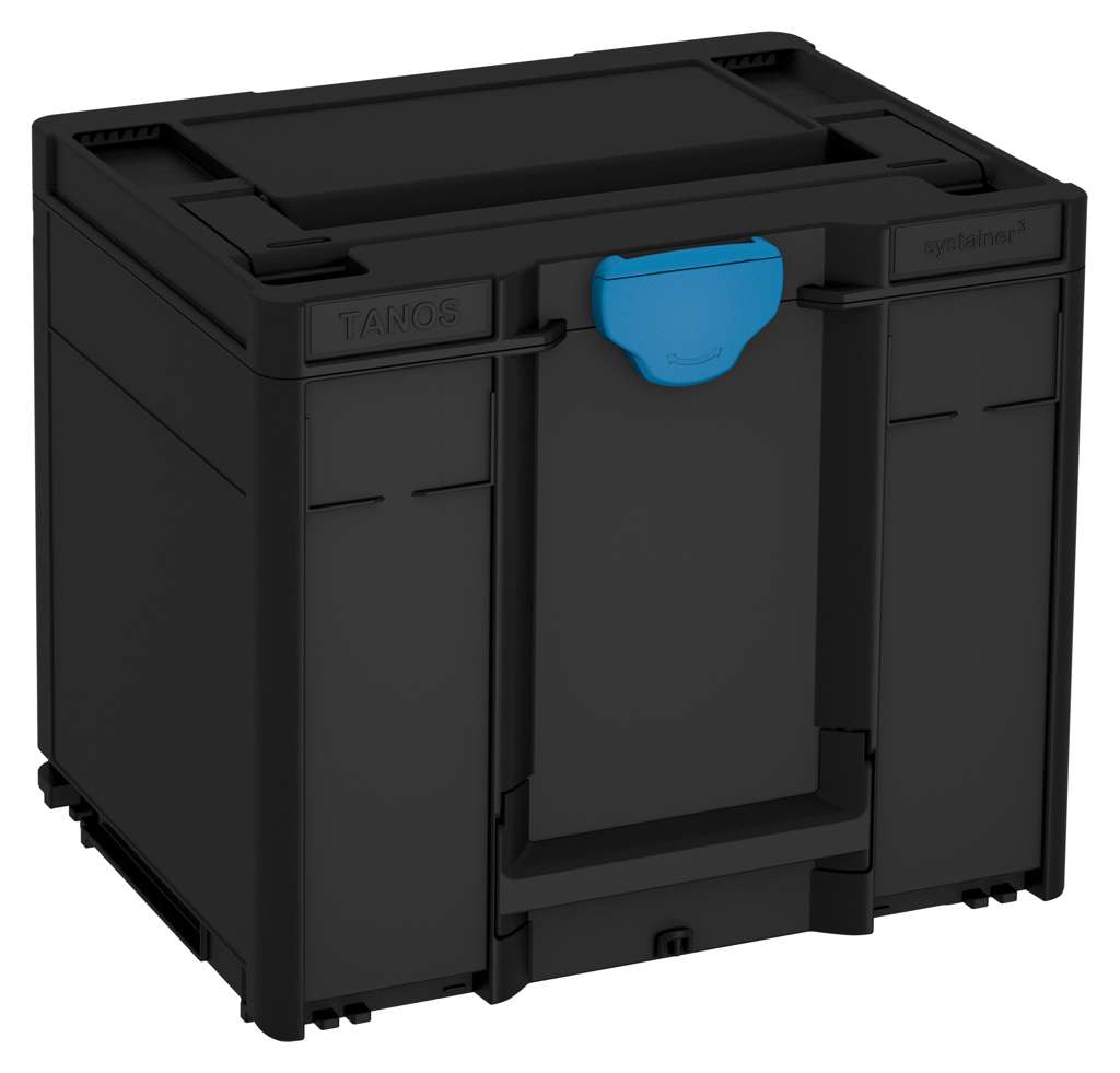 Systainer³ M 337, Black with Sky Blue catches