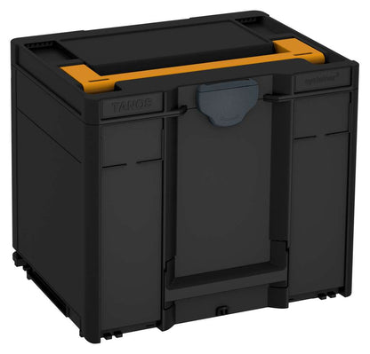 Systainer³ M 337, Black with Daffodil Yellow lid handle and Anthracite catches