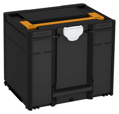 Systainer³ M 337, Black with Daffodil Yellow lid handle and Light Grey catches
