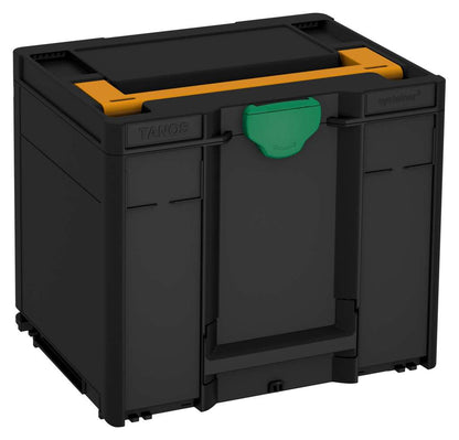 Systainer³ M 337, Black with Daffodil Yellow lid handle and Signal Green catches