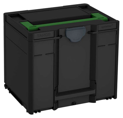 Systainer³ M 337, Black with Emerald Green lid handle and Anthracite catches