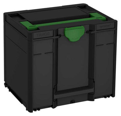 Systainer³ M 337, Black with Emerald Green lid handle and Emerald Green catches