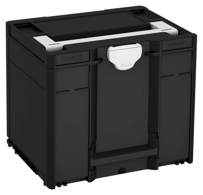 Systainer³ M 337, Black with Light Grey lid handle and Light Grey catches