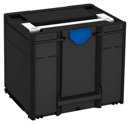 Systainer³ M 337, Black with White lid handle and Signal Blue catches
