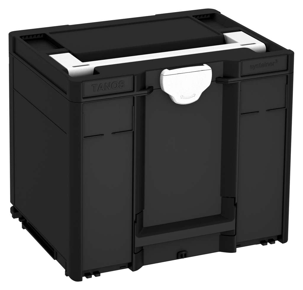 Systainer³ M 337, Black with White lid handle and White catches