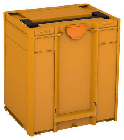 Systainer³ M 437, Daffodil Yellow with Black lid handle and Deep Orange catches