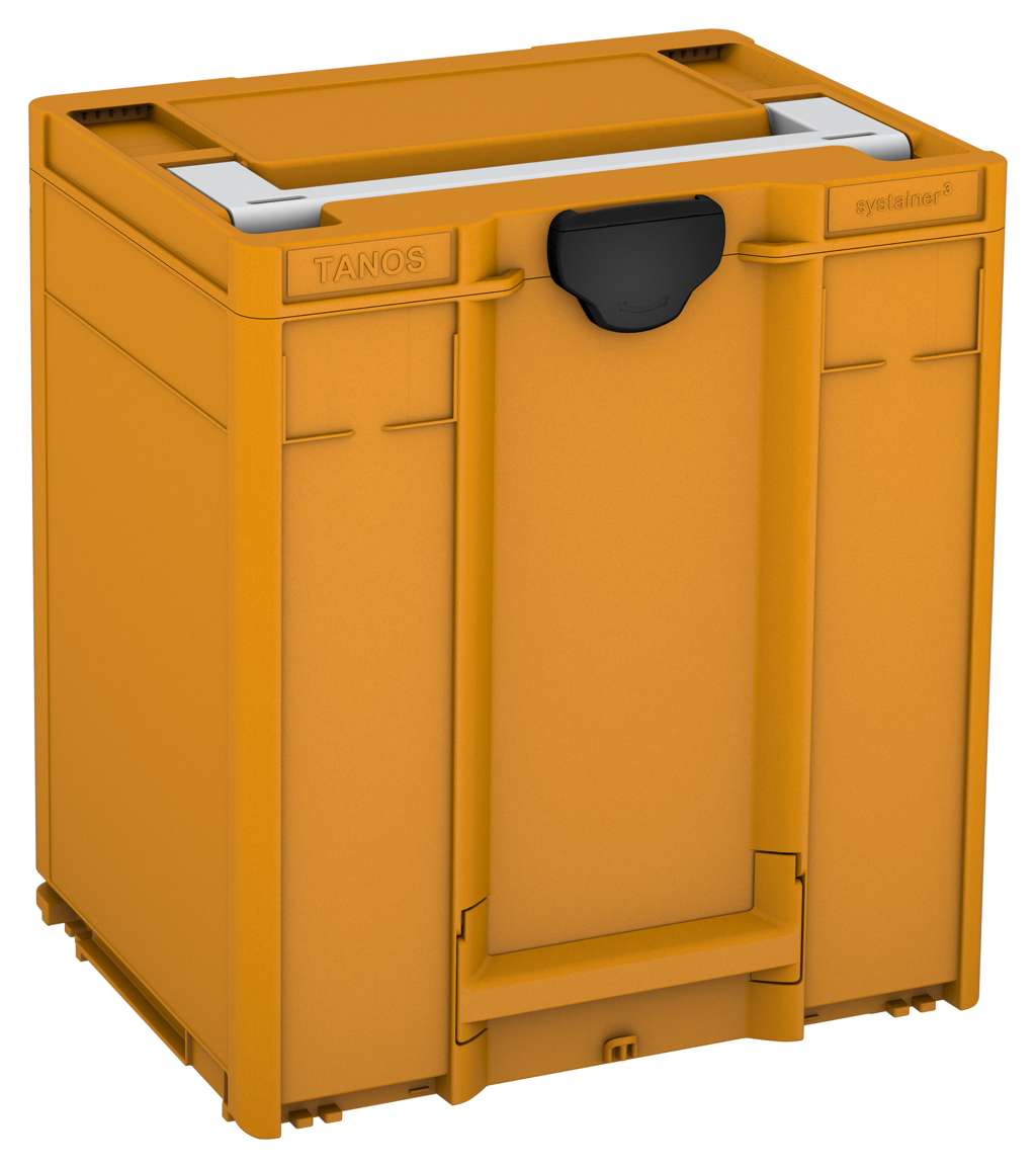 Systainer³ M 437, Daffodil Yellow with Light Grey lid handle and Black catches