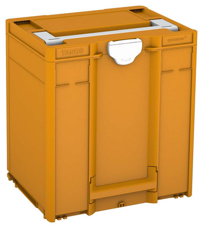 Systainer³ M 437, Daffodil Yellow with Light Grey lid handle and White catches