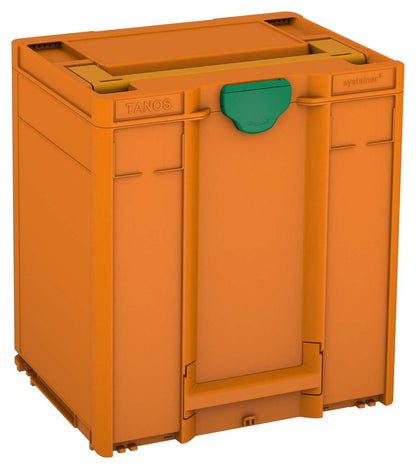 Systainer³ M 437, Deep Orange with Daffodil Yellow lid handle and Signal Green catches