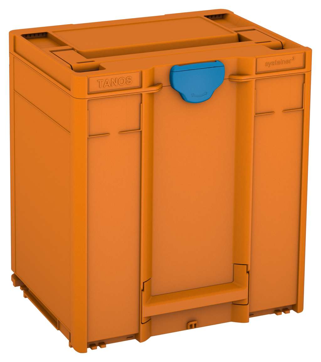 Systainer³ M 437, Deep Orange with Sky Blue catches