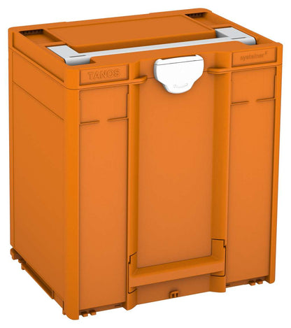 Systainer³ M 437, Deep Orange with Light Grey lid handle and White catches