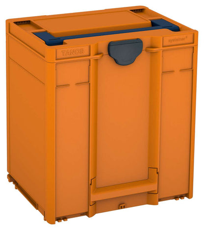 Systainer³ M 437, Deep Orange with Sapphire Blue lid handle and Anthracite catches