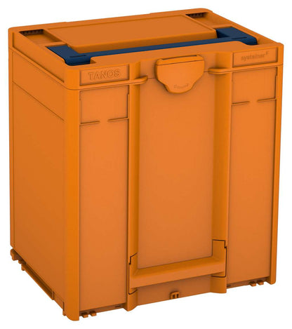 Systainer³ M 437, Deep Orange with Sapphire Blue lid handle