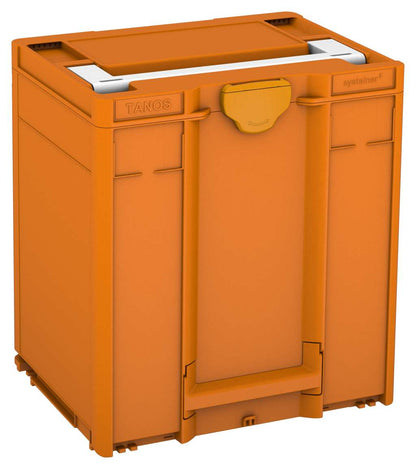 Systainer³ M 437, Deep Orange with White lid handle and Daffodil Yellow catches