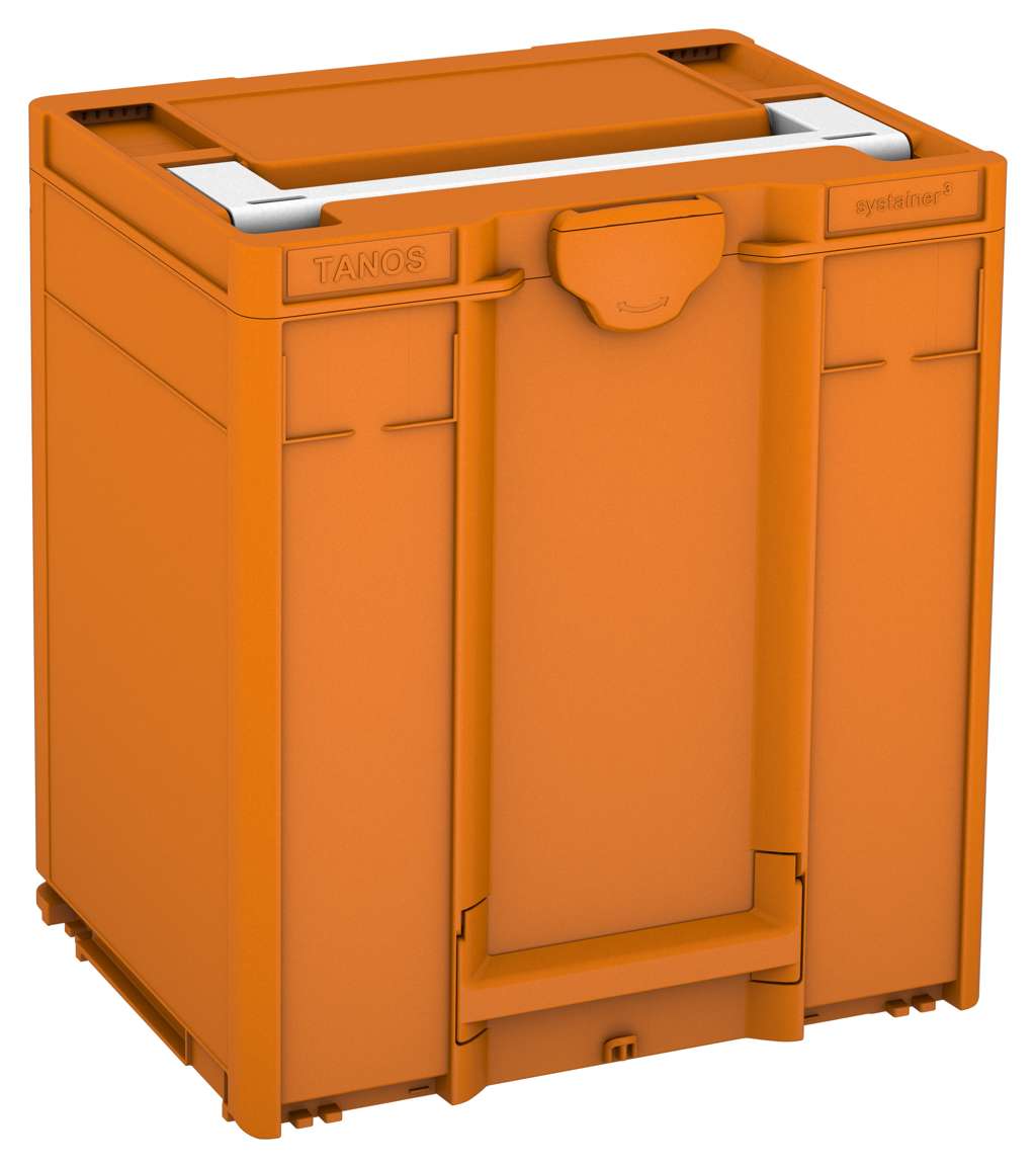 Systainer³ M 437, Deep Orange with White lid handle