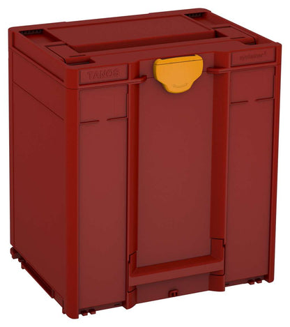 Systainer³ M 437, Carmine Red with Daffodil Yellow catches
