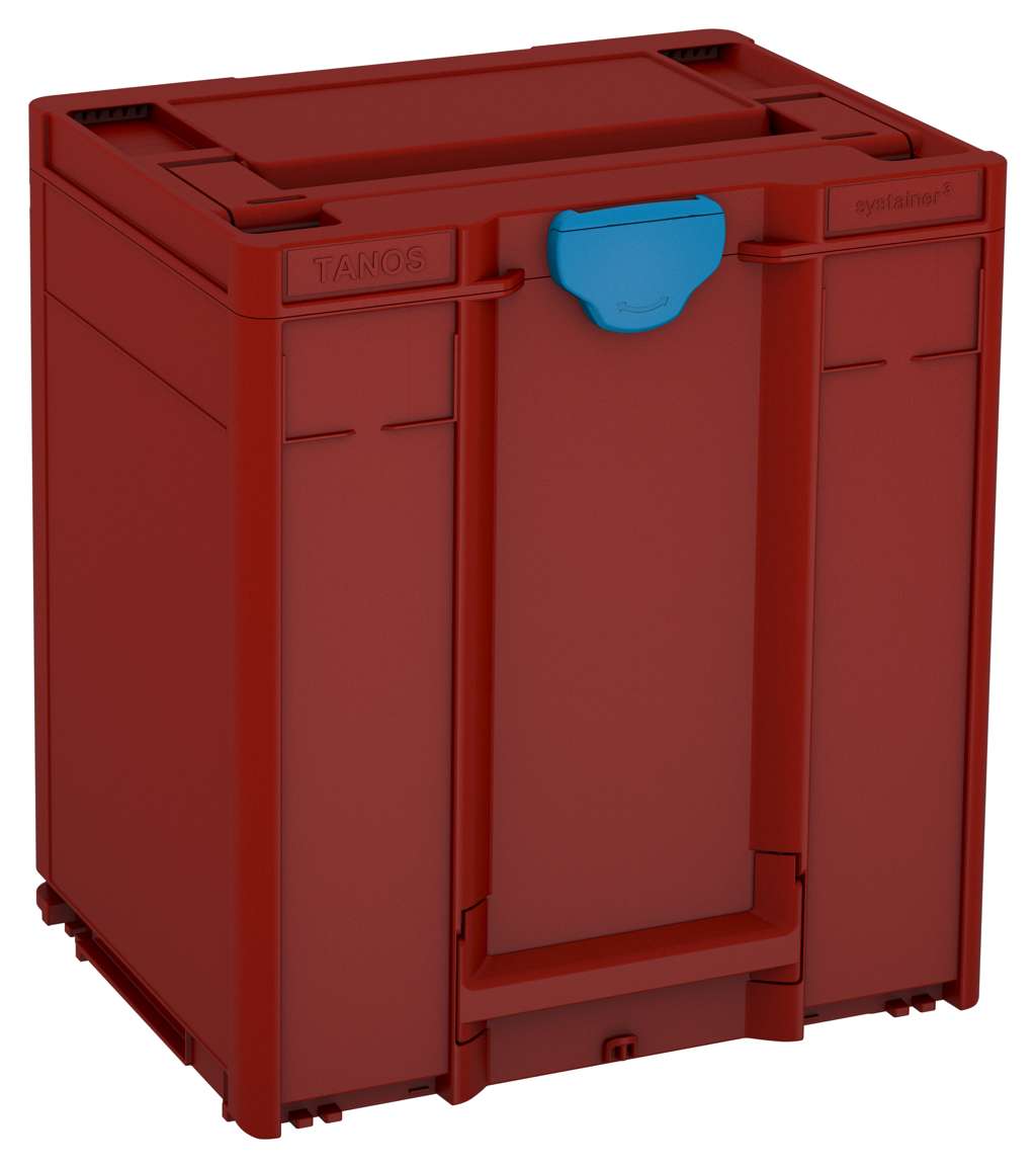 Systainer³ M 437, Carmine Red with Sky Blue catches