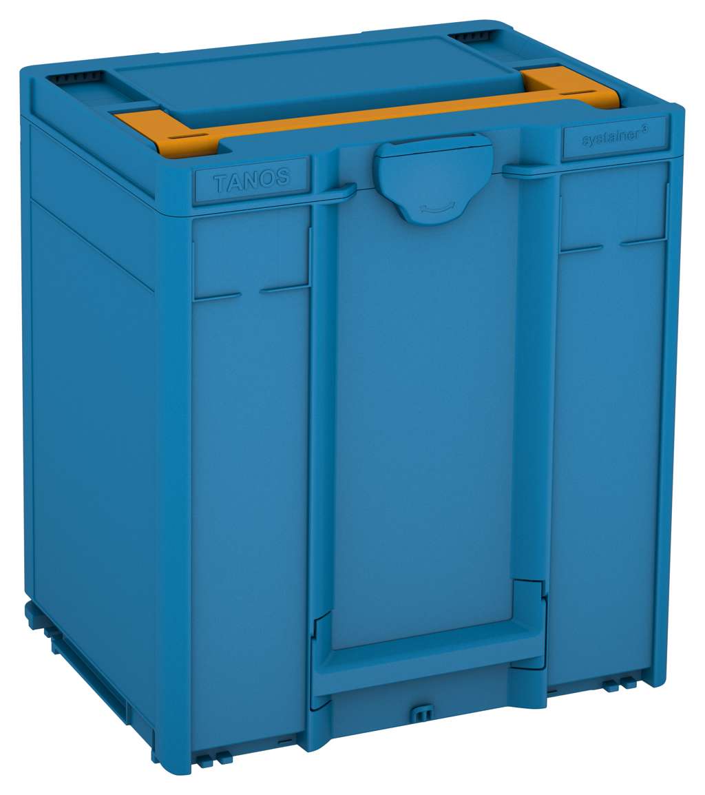 Systainer³ M 437, Sky Blue with Daffodil Yellow lid handle