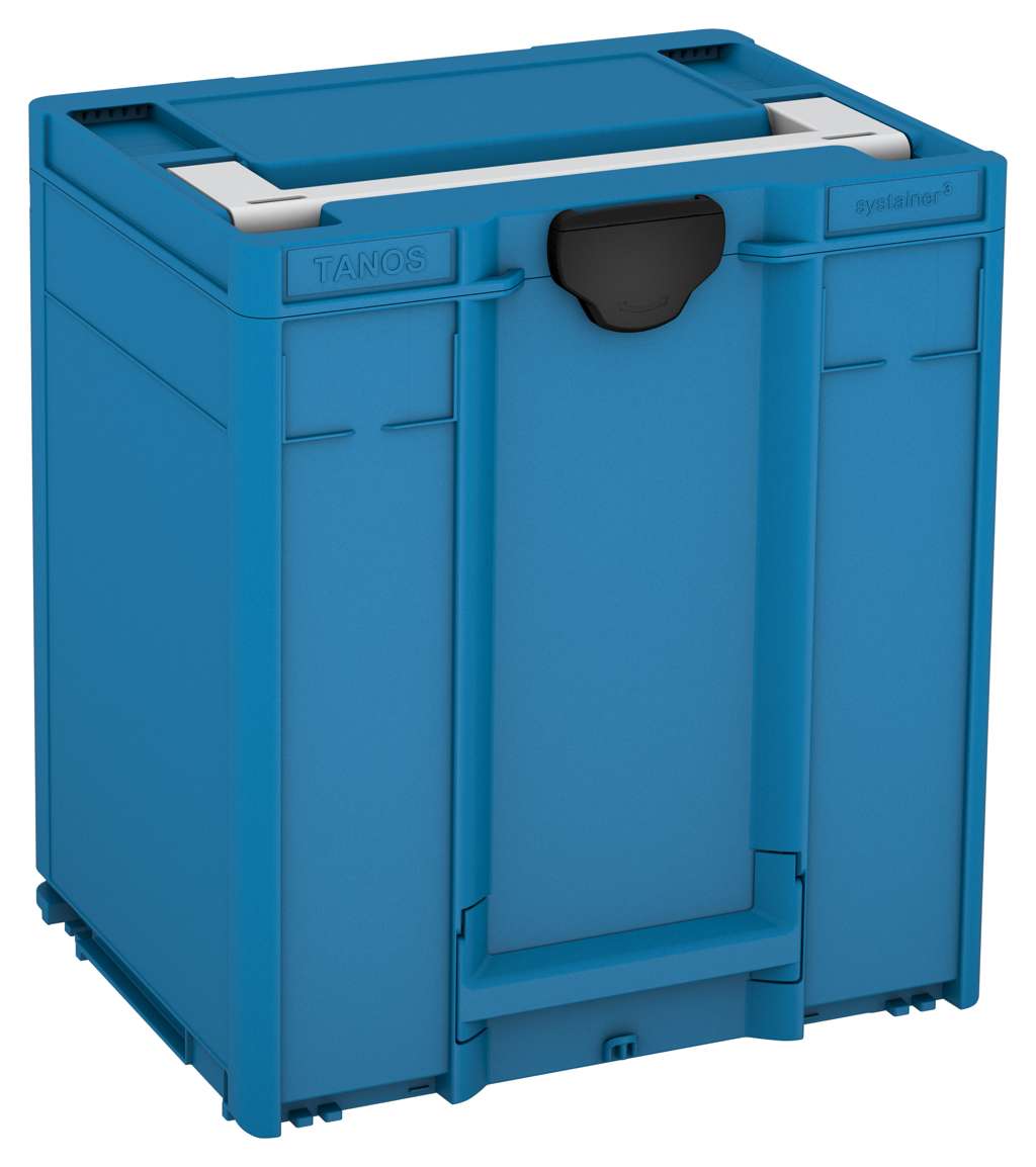 Systainer³ M 437, Sky Blue with Light Grey lid handle and Black catches