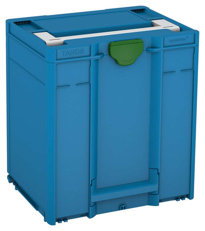 Systainer³ M 437, Sky Blue with Light Grey lid handle and Emerald Green catches