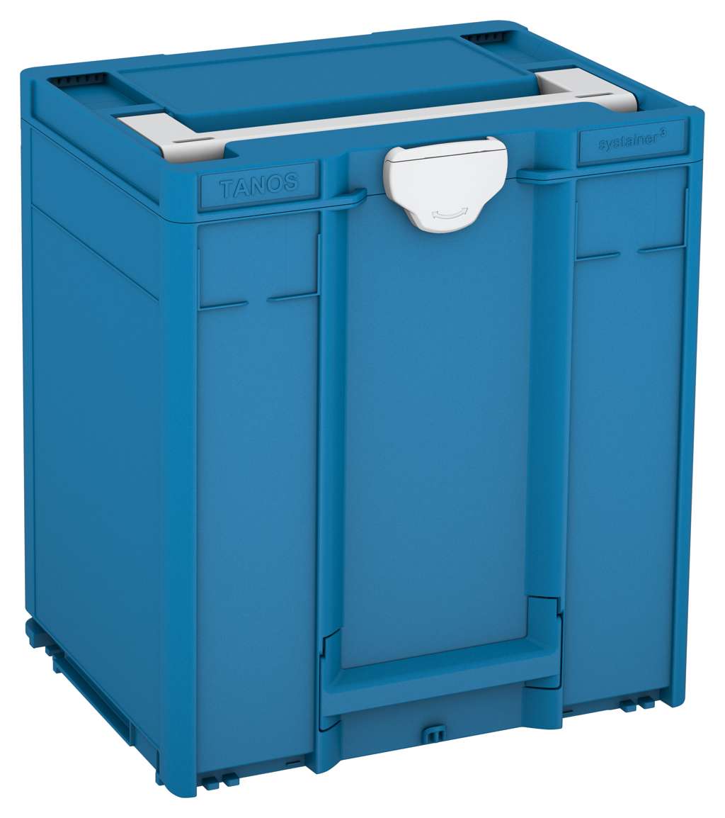 Systainer³ M 437, Sky Blue with Light Grey lid handle and Light Grey catches