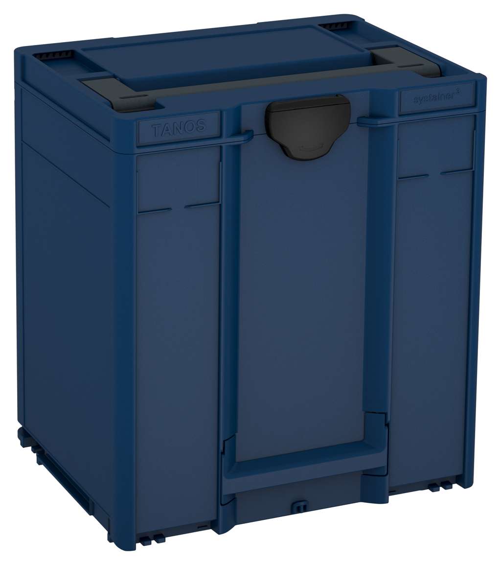 Systainer³ M 437, Sapphire Blue with Anthracite lid handle and Black catches