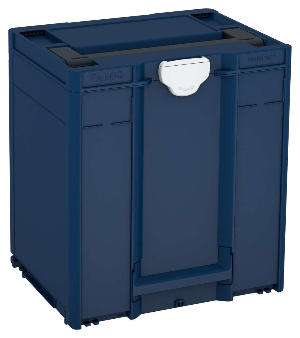 Systainer³ M 437, Sapphire Blue with Anthracite lid handle and Light Grey catches