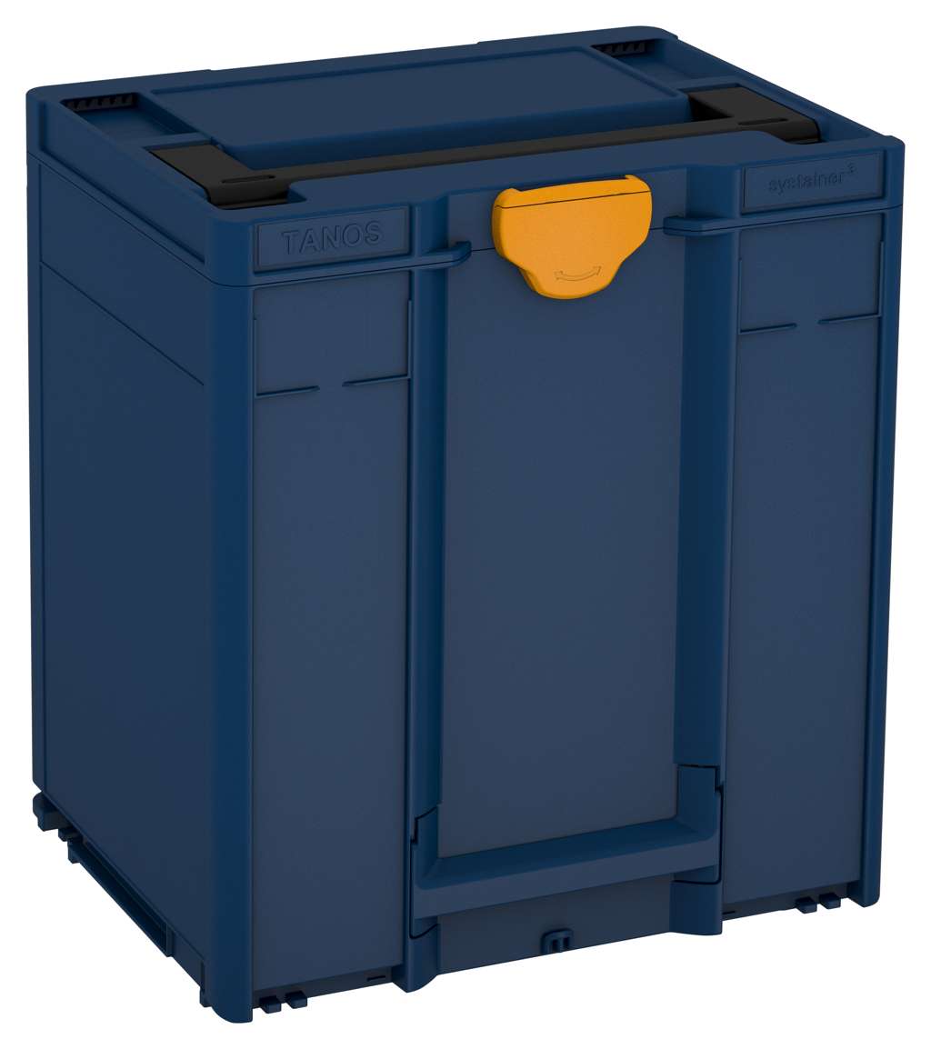 Systainer³ M 437, Sapphire Blue with Black lid handle and Daffodil Yellow catches