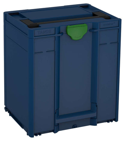 Systainer³ M 437, Sapphire Blue with Black lid handle and Emerald Green catches