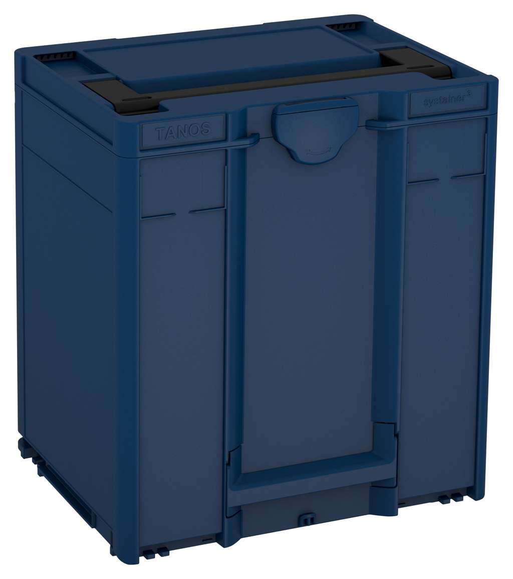 Systainer³ M 437, Sapphire Blue with Black lid handle