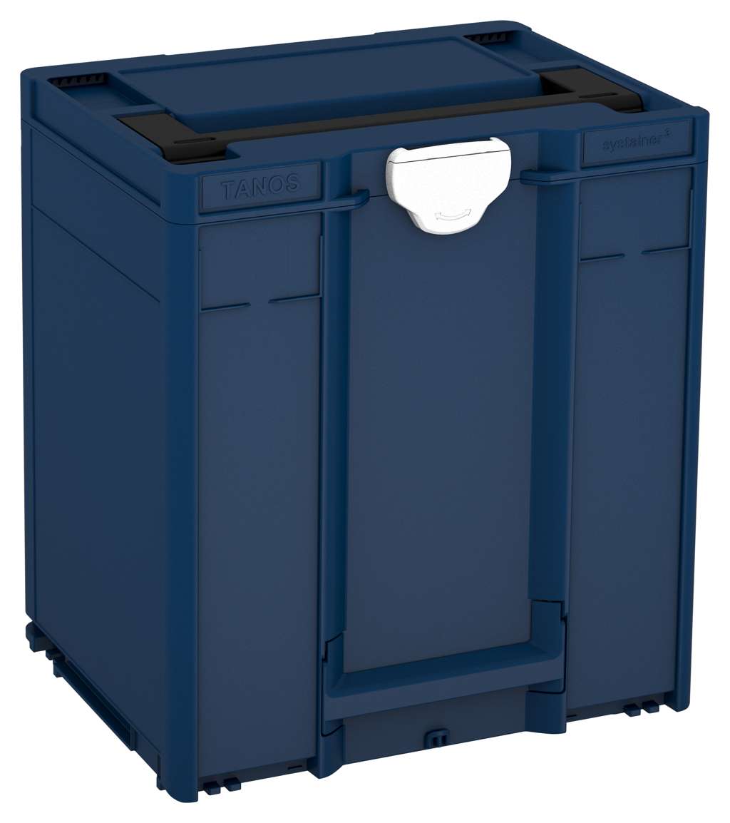 Systainer³ M 437, Sapphire Blue with Black lid handle and White catches