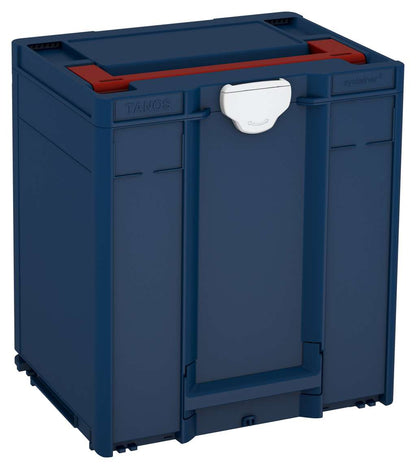 Systainer³ M 437, Sapphire Blue with Carmine Red lid handle and Light Grey catches