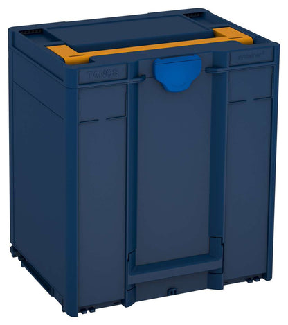 Systainer³ M 437, Sapphire Blue with Daffodil Yellow lid handle and Signal Blue catches