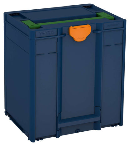 Systainer³ M 437, Sapphire Blue with Emerald Green lid handle and Deep Orange catches