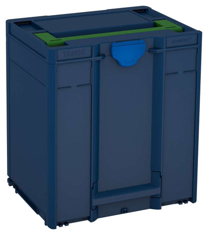 Systainer³ M 437, Sapphire Blue with Emerald Green lid handle and Signal Blue catches