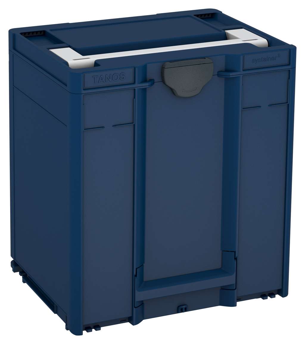 Systainer³ M 437, Sapphire Blue with Light Grey lid handle and Anthracite catches