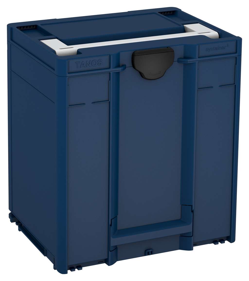 Systainer³ M 437, Sapphire Blue with Light Grey lid handle and Black catches