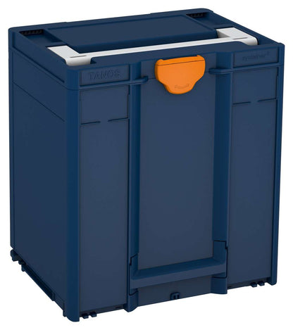 Systainer³ M 437, Sapphire Blue with Light Grey lid handle and Deep Orange catches