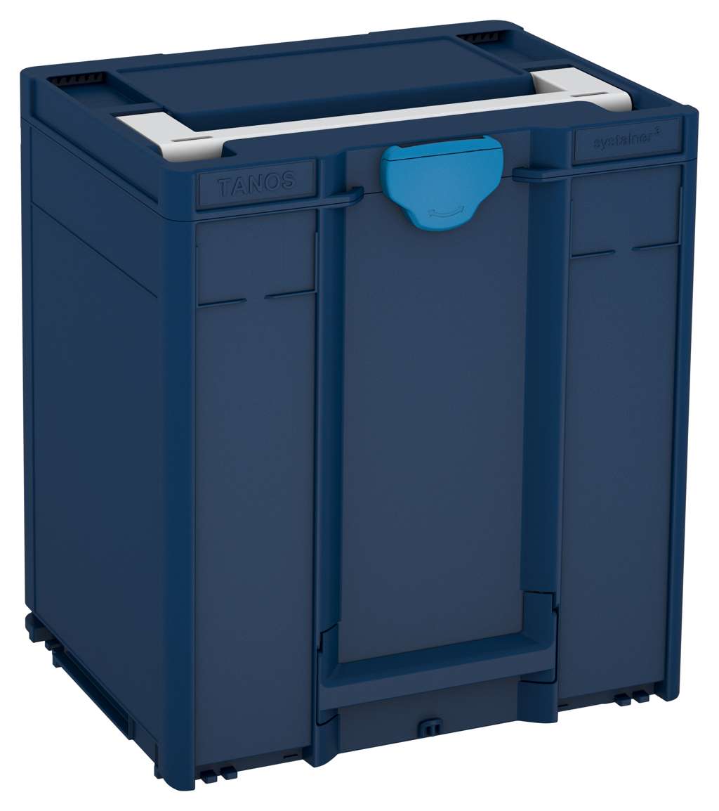 Systainer³ M 437, Sapphire Blue with Light Grey lid handle and Sky Blue catches