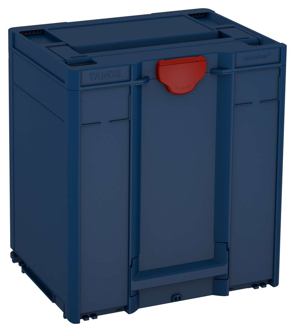 Systainer³ M 437, Sapphire Blue with Carmine Red catches