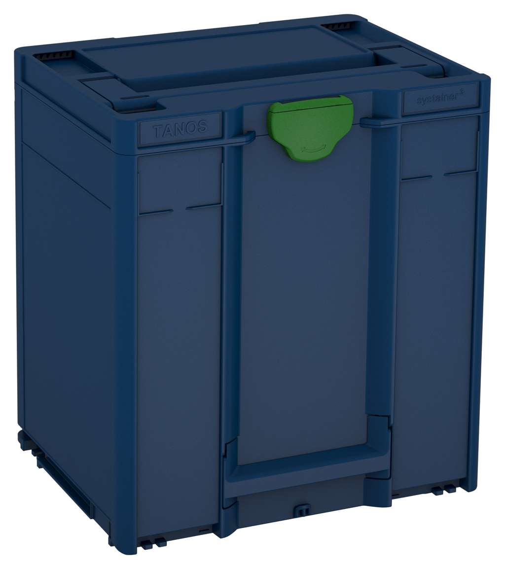 Systainer³ M 437, Sapphire Blue with Emerald Green catches