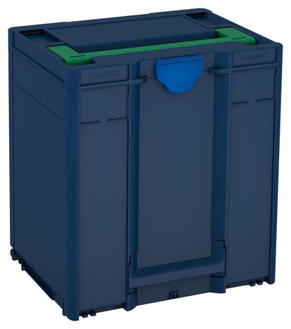 Systainer³ M 437, Sapphire Blue with Signal Green lid handle and Signal Blue catches