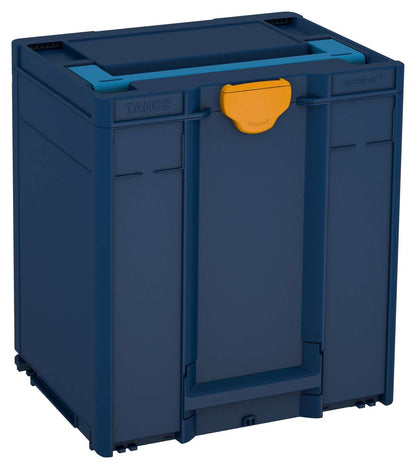 Systainer³ M 437, Sapphire Blue with Sky Blue lid handle and Daffodil Yellow catches