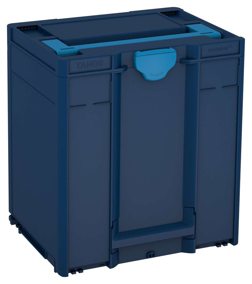 Systainer³ M 437, Sapphire Blue with Sky Blue lid handle and Sky Blue catches