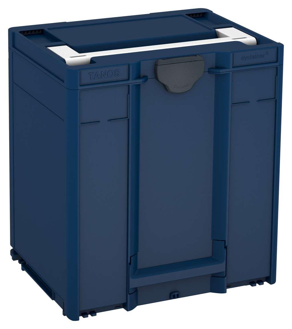 Systainer³ M 437, Sapphire Blue with White lid handle and Anthracite catches