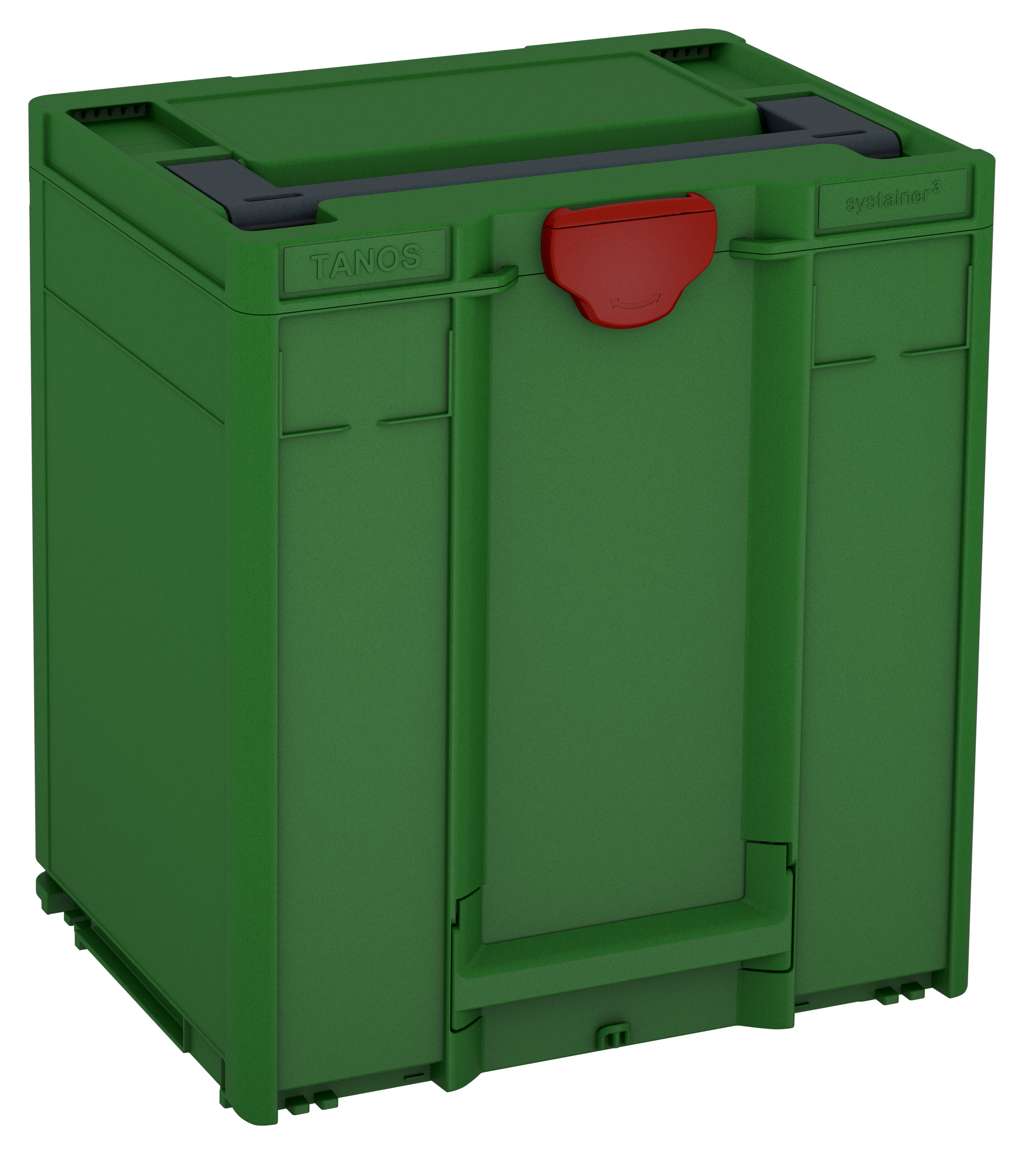 Systainer³ M 437, Emerald Green with Anthracite lid handle and Carmine Red catches