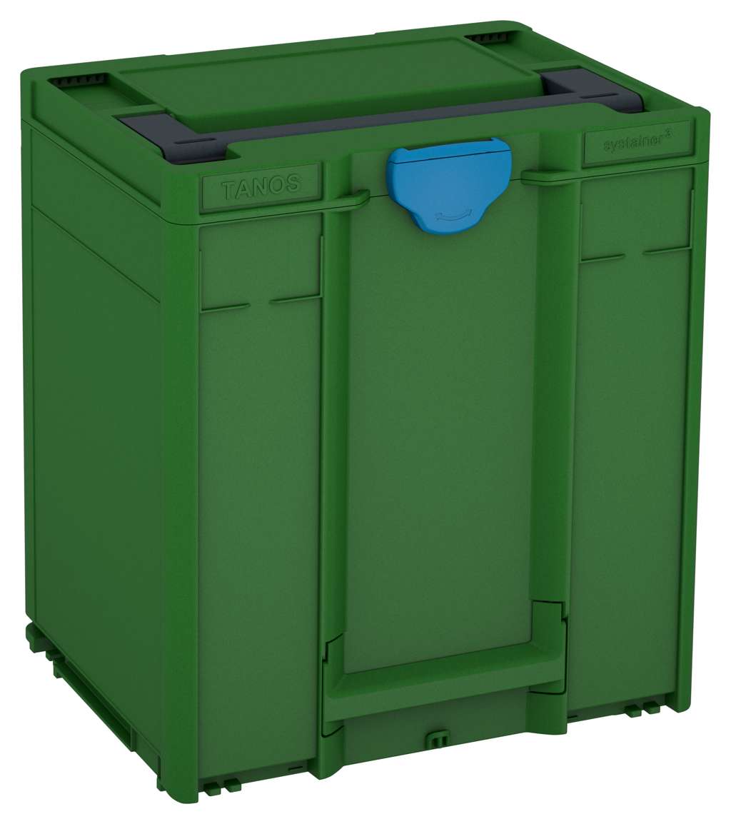 Systainer³ M 437, Emerald Green with Anthracite lid handle and Sky Blue catches